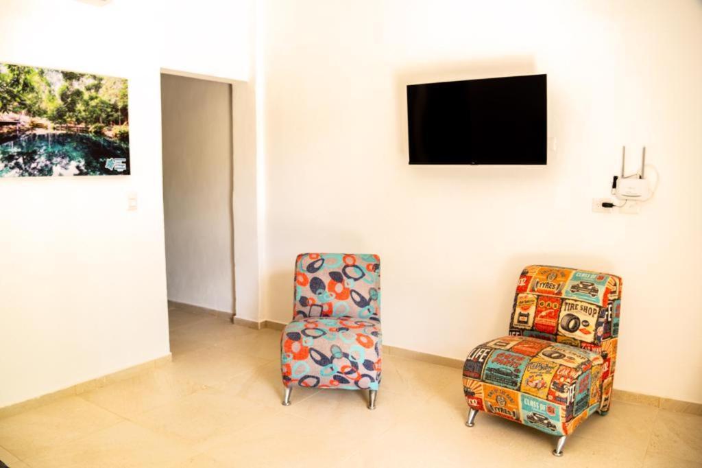 Hotel Casa Tortuga Tulum - Cenotes Park Inclusive Εξωτερικό φωτογραφία A room at the center
